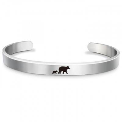 Mama Bear Cuff Bracelet