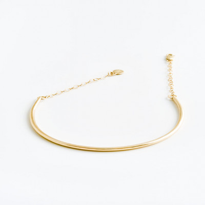 Gold Anklet Bangle