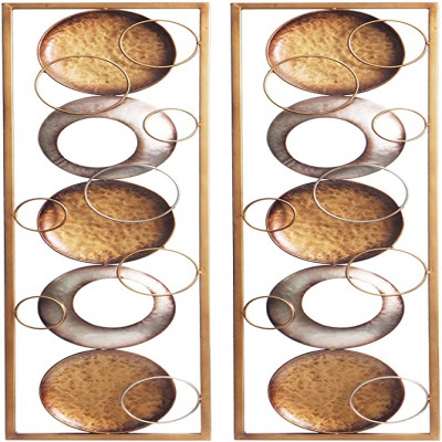 Hosley Metal Set of 2 Wall Décor