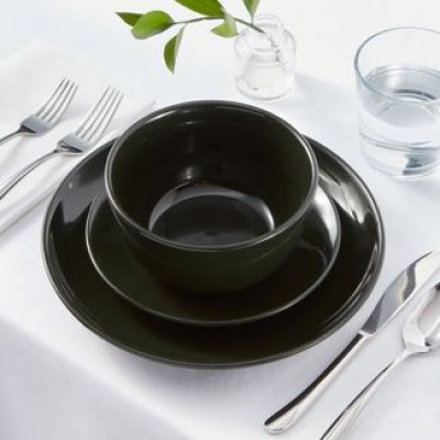 12pc Stoneware Avesta Dinnerware Set