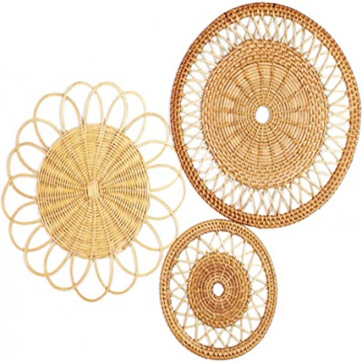 IWALYA Wall Basket Decor Set